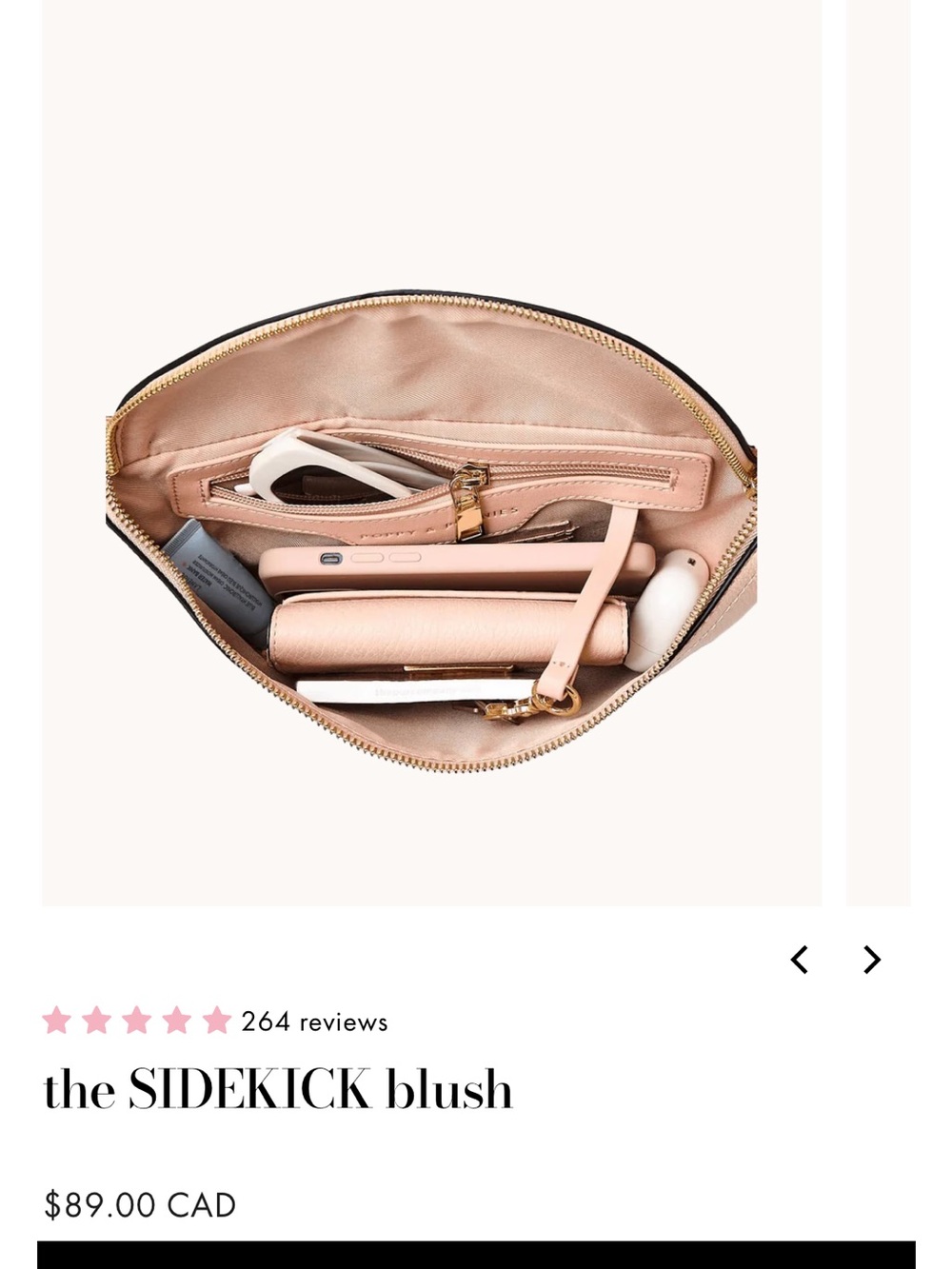 Poppy & Peonies Blush Sidekick - Picture 3 of 9